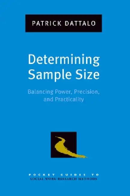 Buy Determining Sample Size (English, Patrick Dattalo) — BookShops.in
