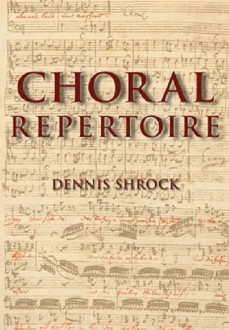 Buy Choral Repertoire (English, Dennis Shrock) — BookShops.in