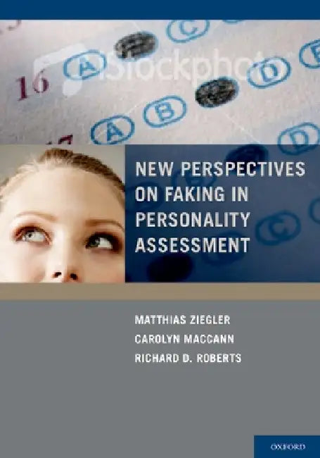 Buy New Perspectives on Faking in Personality Assessment (English, Matthias Ziegler | Carolyn Maccann | Richard D. Roberts) — BookShops.in