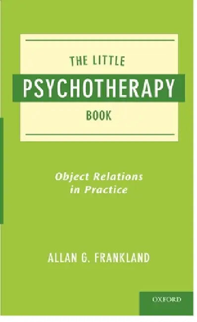 Buy Little Psychotherapy Book (English, Allan G. Frankland) — BookShops.in