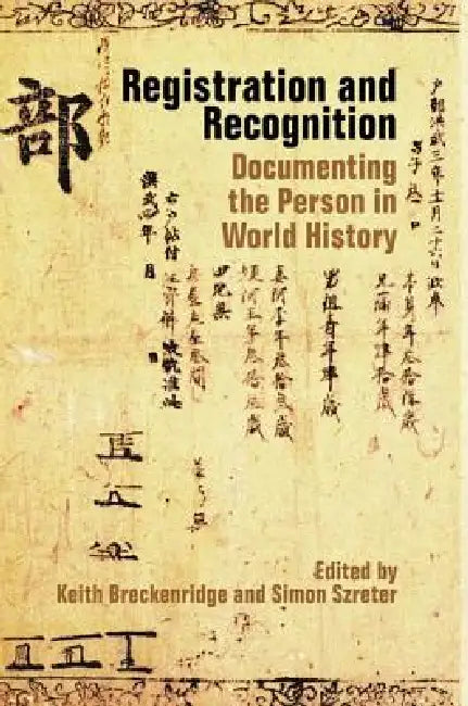 Buy Registration and Recognition (English, Keith Breckenridge | Simon Szreter) — BookShops.in