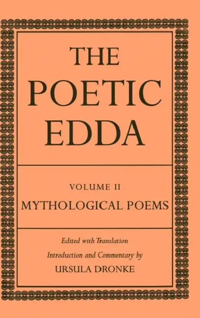 Buy The Poetic Edda (English, Ursula Dronke | Ursula Dronke) — BookShops.in