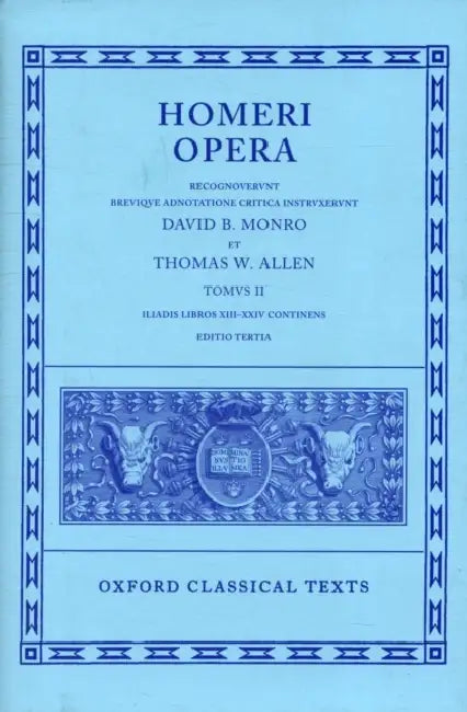 Buy Opera (English, Homer | D. B. Monro | T. W. Allen) — BookShops.in