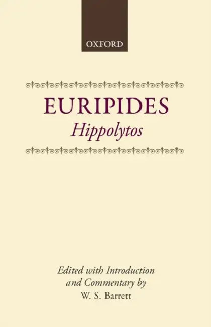 Buy Hippolytos (English, Euripides | W. S. Barrett) — BookShops.in