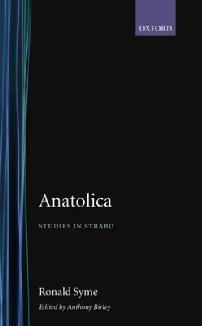 Buy Anatolica (English, Ronald Syme | Anthony R. Birley) — BookShops.in