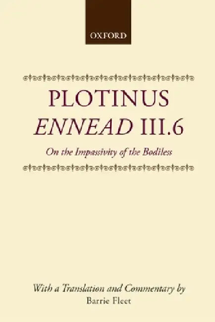 Buy Ennead III.6 (English, Thomas Taylor Plotinus | Plotinus) — BookShops.in