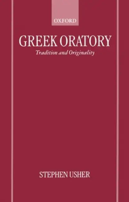 Buy Greek Oratory (English, Stephen Usher) — BookShops.in