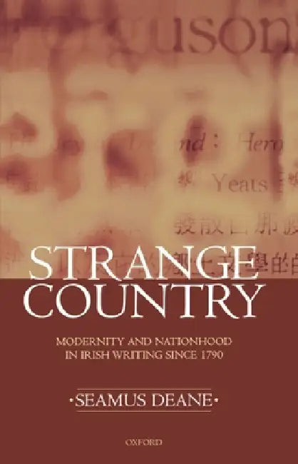Buy Strange Country (English, Seamus Deane) — BookShops.in
