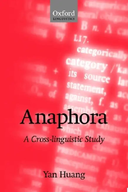 Buy Anaphora (English, Yan Huang) — BookShops.in