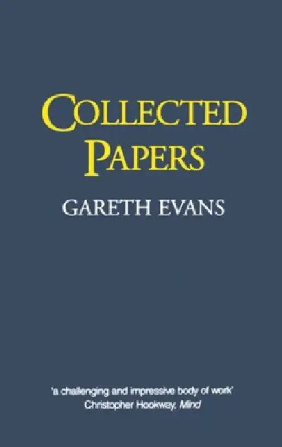 Buy Collected Papers (English, Gareth Evans) โ BookShops.in