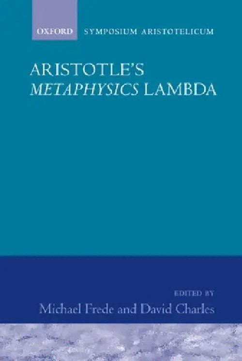 Aristotle's Metaphysics Lambda: Symposium Aristotelicum – OUP Oxford view 3