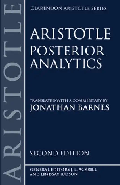 Buy Posterior Analytics (English, Aristotle | J. L. Ackrill | L. Judson) — BookShops.in