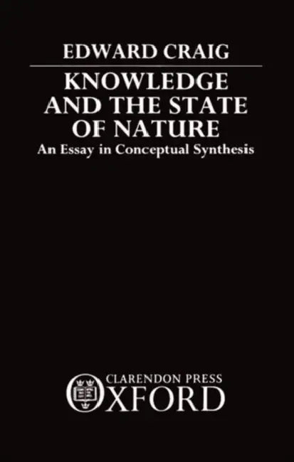 Buy Knowledge and the State of Nature (English, Edward Craig) โ BookShops.in
