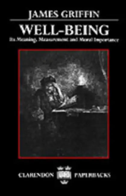 Buy Well-Being (English, James Griffin) — BookShops.in