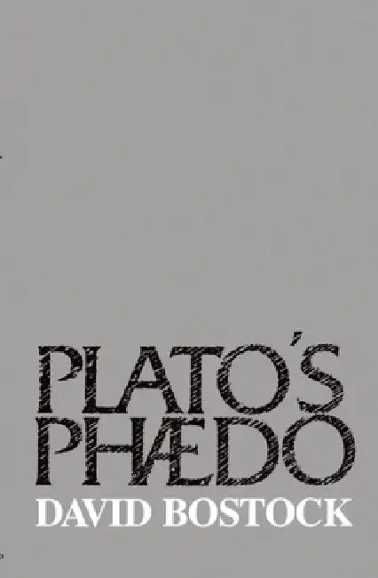 Buy Plato's Phaedo (English, David Bostock) — BookShops.in