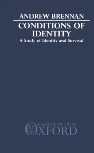 Buy Conditions of Identity (English, Andrew Brennan) — BookShops.in