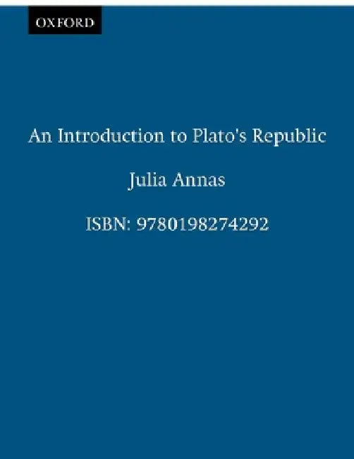 Buy An Introduction to Plato's Republic (English, Julia Annas) — BookShops.in