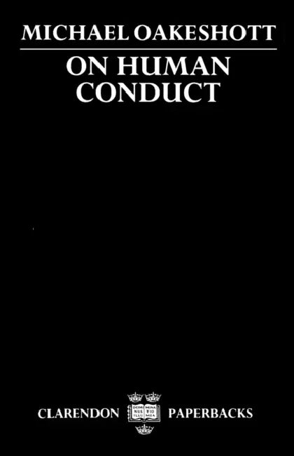 Buy On Human Conduct (English, Michael Oakeshott) — BookShops.in