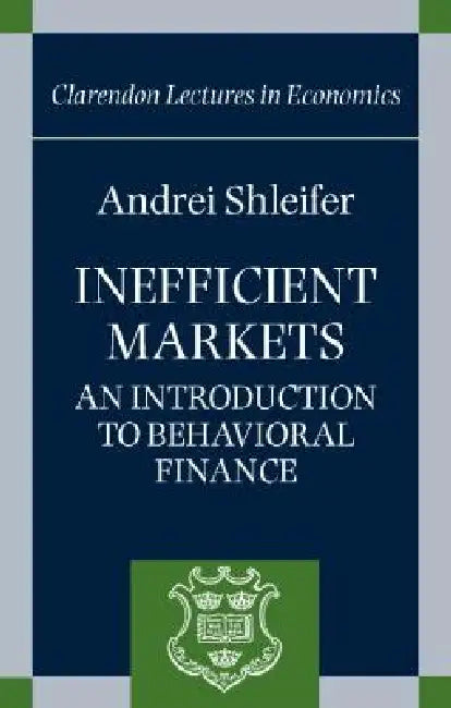 Buy Inefficient Markets (English, Andrei Shleifer) — BookShops.in
