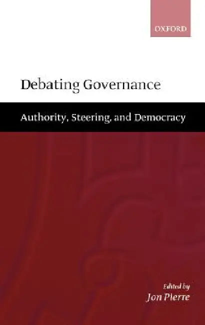 Buy Debating Governance (English, Jon Pierre) — BookShops.in