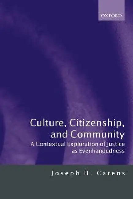 Buy Culture, Citizenship, and Community (English, Joseph H. Carens) — BookShops.in