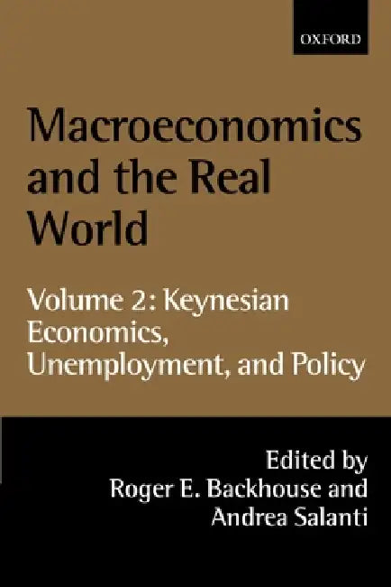 Buy Macroeconomics and the Real World (English, Roger Backhouse | Andrea Salanti) — BookShops.in