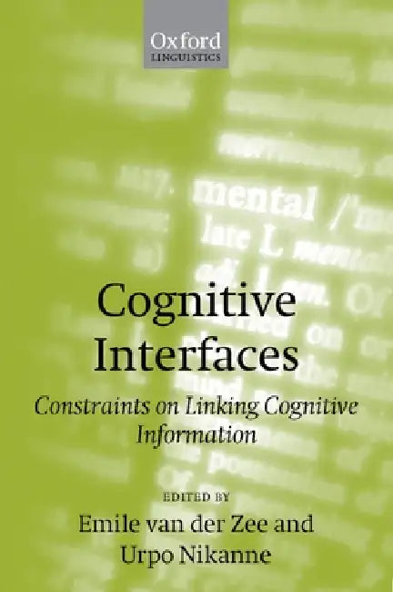 Buy Cognitive Interfaces (English, Emile Van Der Zee | Urpo Nikanne | Emile Van Der Zee) — BookShops.in