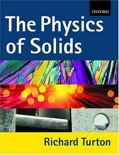 Buy The Physics of Solids (English, Richard Turton) โ BookShops.in