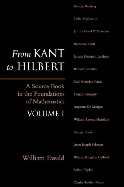 Buy From Kant to Hilbert Volume 1 (English, William Bragg Ewald) — BookShops.in