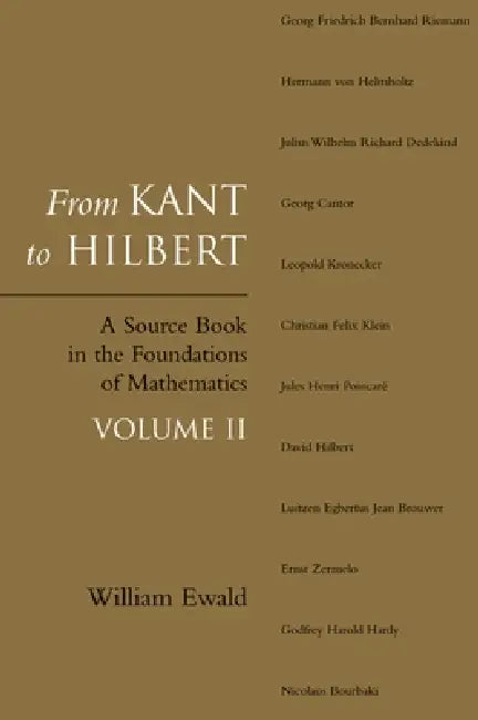 Buy From Kant to Hilbert Volume 2 (English, William Bragg Ewald) — BookShops.in