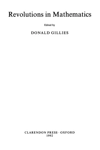 Buy Revolutions in Mathematics (English, Donald Gillies) โ BookShops.in