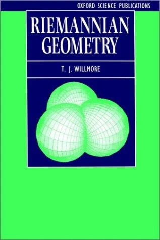 Buy Riemannian Geometry (English, T. J. Willmore) β BookShops.in