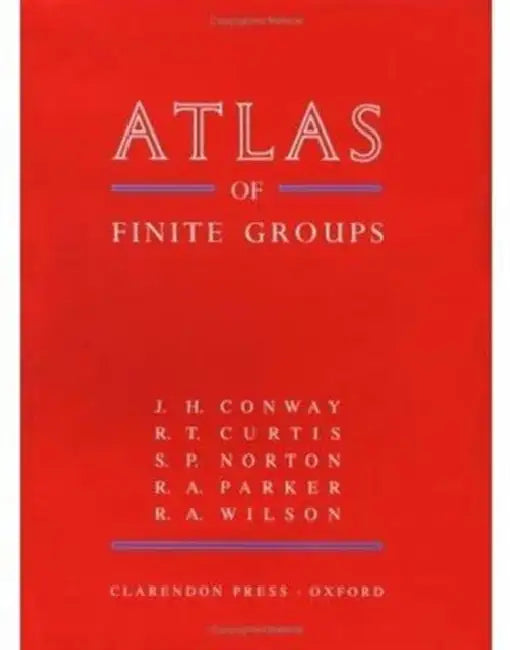 Buy Atlas of Finite Groups (English, John Horton Conway) — BookShops.in