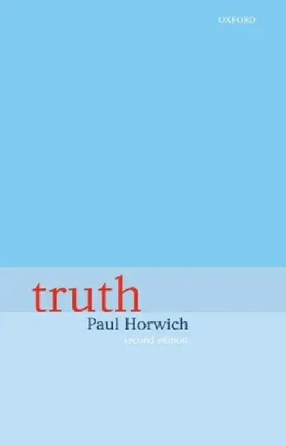 Buy Truth (English, Paul Horwich) — BookShops.in