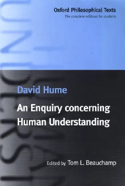 Buy An Enquiry Concerning Human Understanding (English, David Hume | Tom L. Beauchamp) — BookShops.in