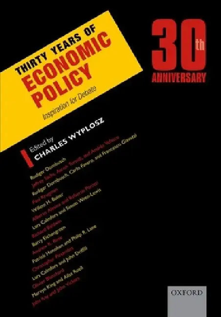 Buy Thirty Years of Economic Policy (English, Charles Wyplosz) — BookShops.in