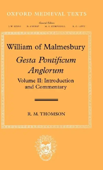 Buy William of Malmesbury (English, R. M. Thomson) — BookShops.in