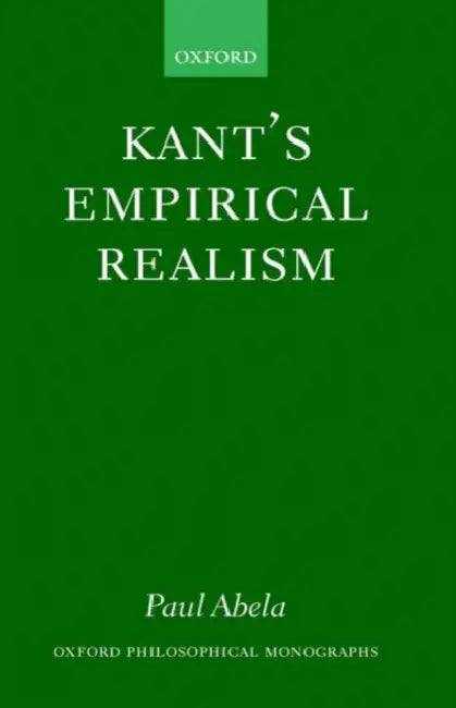 Buy Kant's Empirical Realism (English, Paul Abela) — BookShops.in