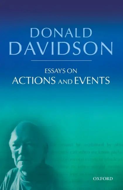 Buy Essays on Actions and Events (English, Donald Davidson) — BookShops.in