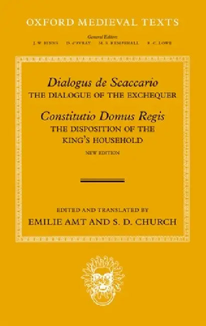 Buy Dialogus de Scaccario, and Constitutio Domus Regis (English, S. D. Church | S. D. Church) — BookShops.in