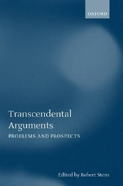 Buy Transcendental Arguments (English, Robert Stern) — BookShops.in