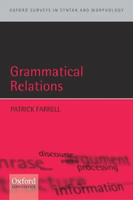 Buy Grammatical Relations (English, Patrick Farrell) — BookShops.in