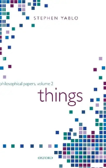 Buy Things (English, Stephen Yablo) โ BookShops.in