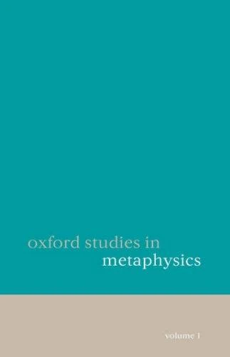 Buy Oxford Studies in Metaphysics (English, Dean W. Zimmerman) โ BookShops.in
