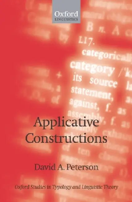 Buy Applicative Constructions (English, David A. Peterson) β BookShops.in