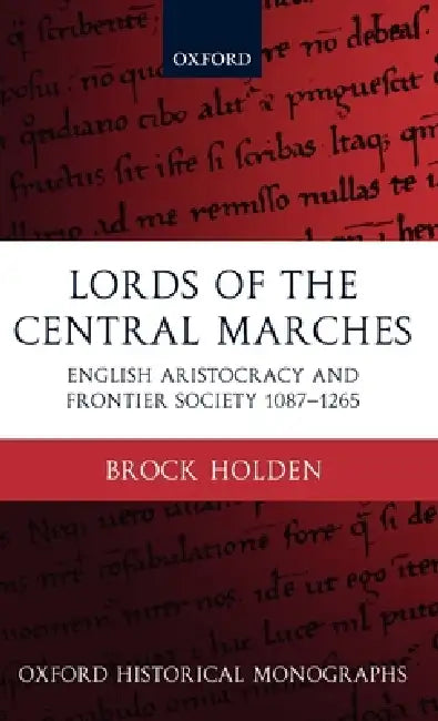 Buy Lords of the Central Marches (English, Brock W. Holden) β BookShops.in