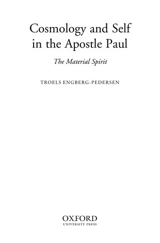 Buy Cosmology and Self in the Apostle Paul (English, Troels Engberg-Pedersen) — BookShops.in
