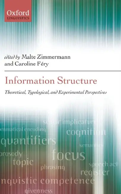 Buy Information Structure (English, Malte Zimmermann | Caroline Fery) β BookShops.in