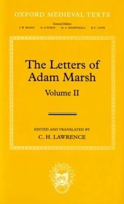 Buy Letters of Adam Marsh, Volume 2 (English, C. H. Lawrence) โ BookShops.in