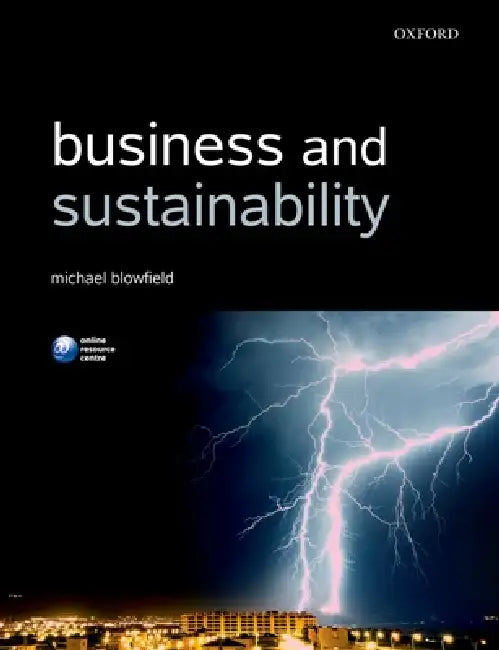Buy Business and Sustainability (English, Michael Blowfield) — BookShops.in